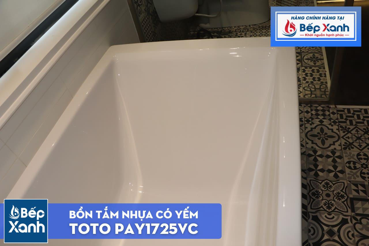 Đường cong lý tưởng ở đầu và cuối bồn