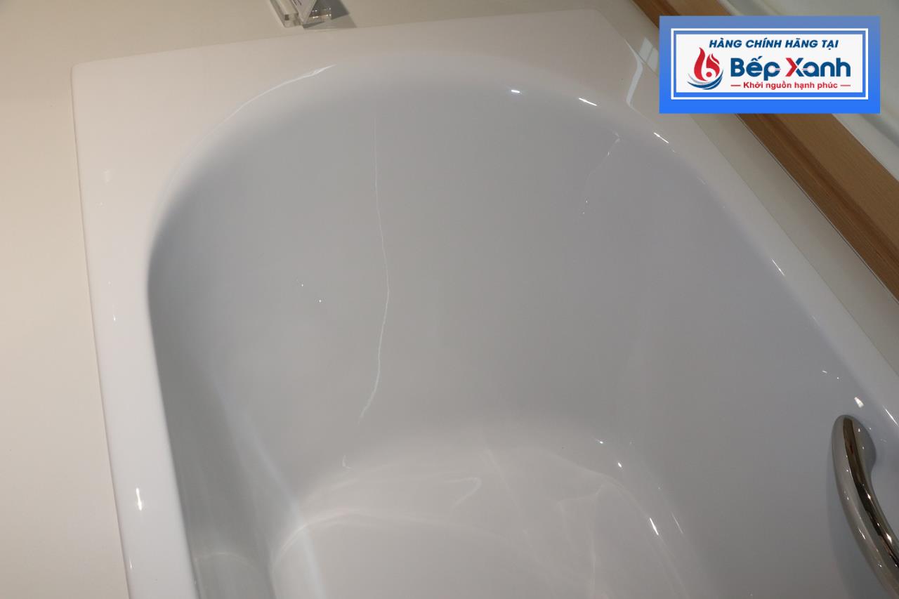 Đường cong lý tưởng ở đầu và cuối bồn