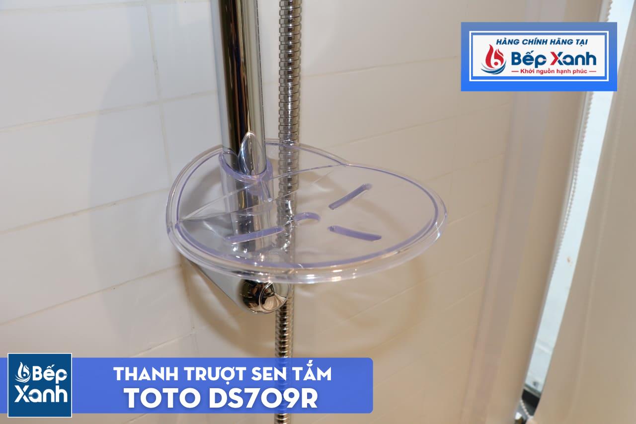 Lô xà bông trên thanh trượt