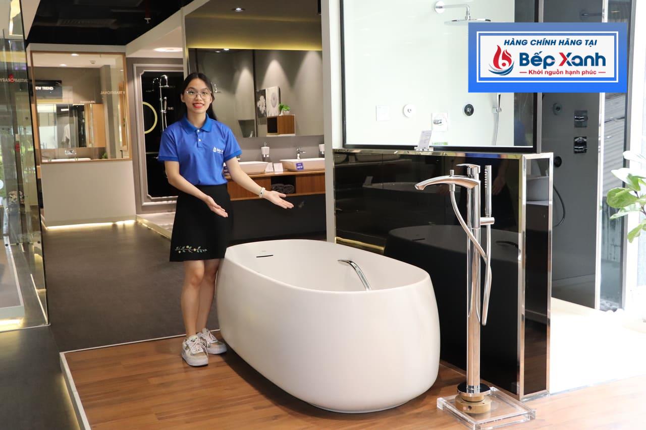 Bồn tắm GALALATO PJY1744HPWEN#MW/TVBF412 màu trắng sang trọng