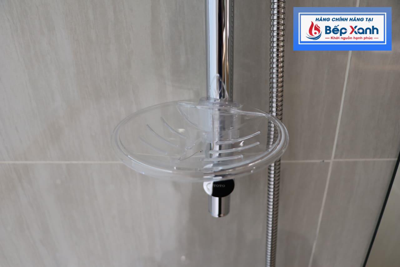 Lô xà bông trên thanh trượt