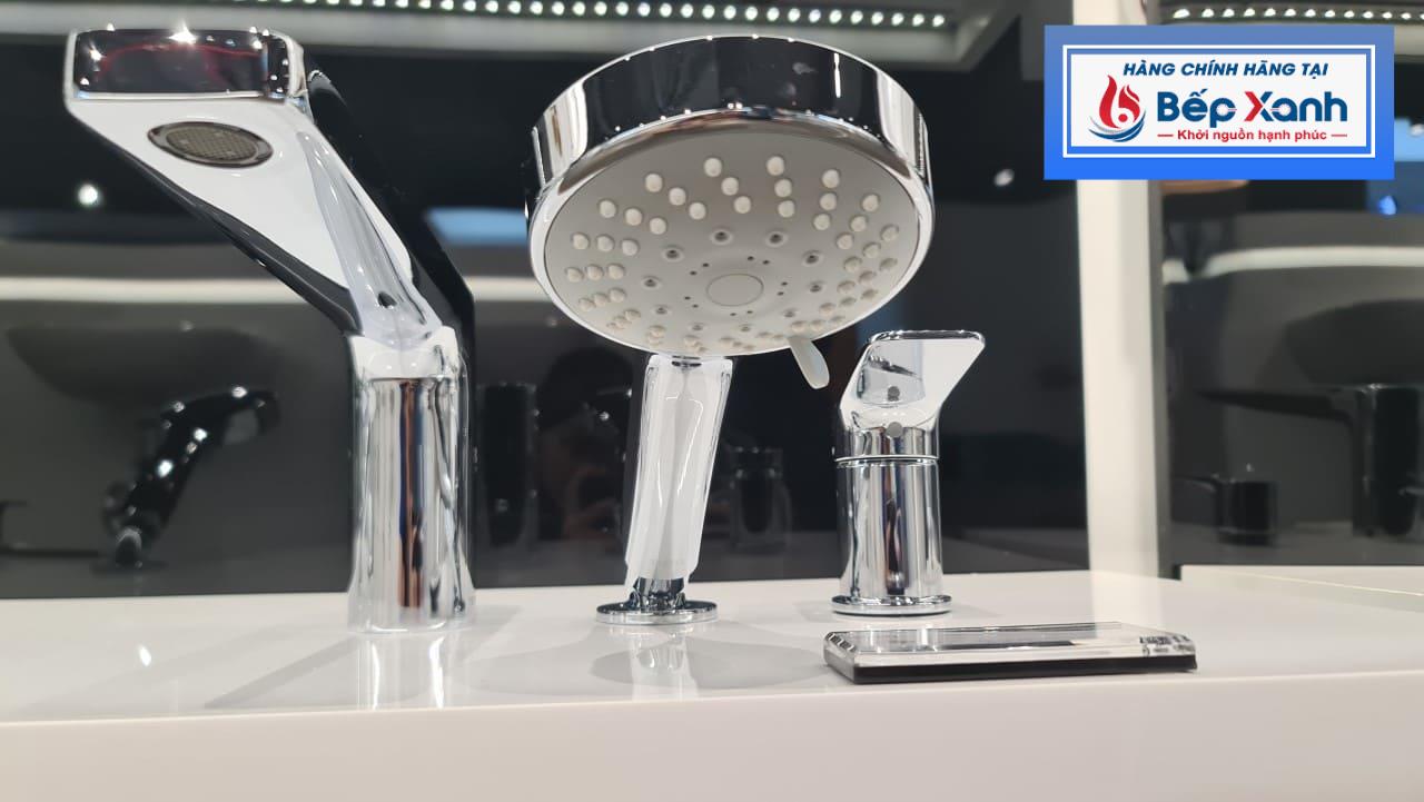 Sen tắm với nhiều chế độ nước khác nhau