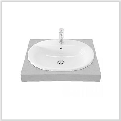 Chậu Rửa Dương Vành ToTo LW899CJ#W